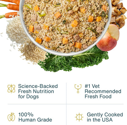 JustFoodForDogs human grade dog food packaging