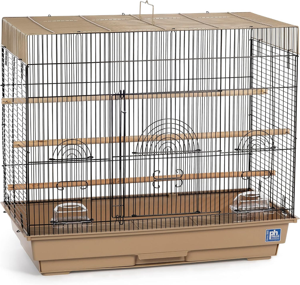 Prevue Pet Products SP1804-3 Flight Cage, Lilac/White,26" L x 14" W x 22 1/4" H - Image 5