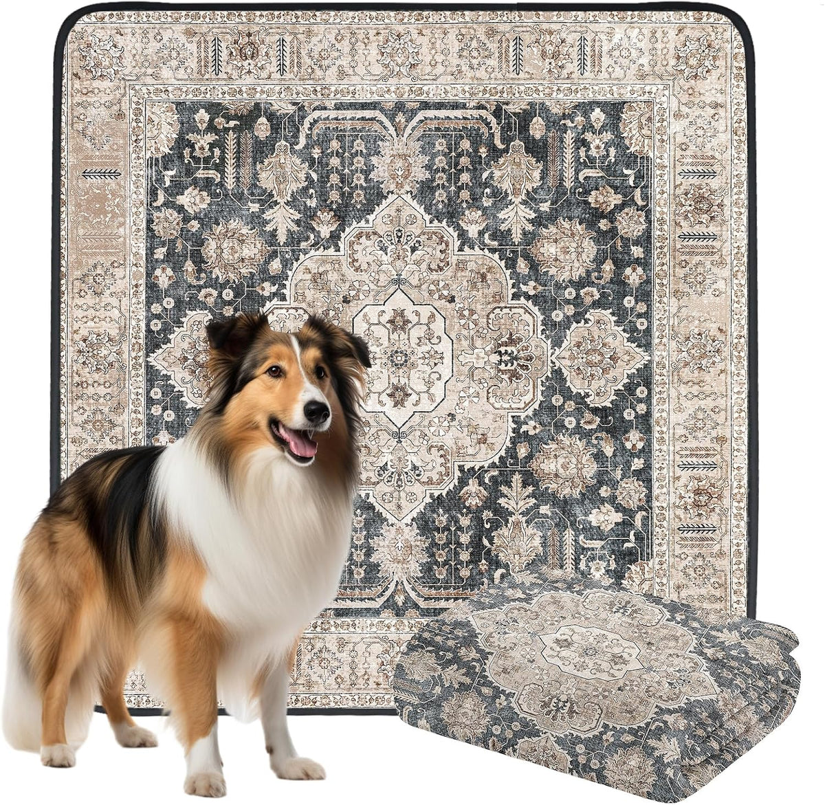 Dogcator Washable Pee Pads for Dogs, 2 Pack Reusable Puppy Training Pads. 36''x48'' Super Absorbent Dog Rugs, Non-Slip and Leakproof Pee Mat for Dogs, Whelping Pads for Crates and Floors - Image 12