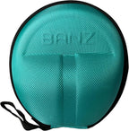 Banz baby earmuffs hard protective case in lagoon color