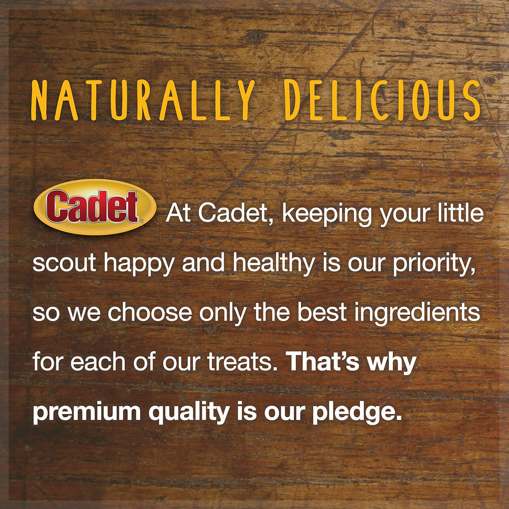 Cadet beef strips packaging highlighting single ingredient formula