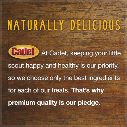 Cadet beef strips packaging highlighting single ingredient formula