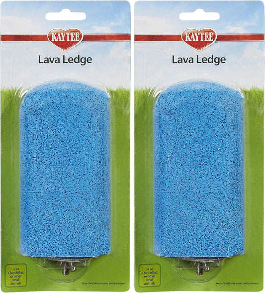 Kaytee Lava Ledge for Attaching to Small Pet Animal Wire Habitats (Pack of 2) - Image 1