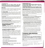 Para Defense monthly flea drops for large cats packaging back view showing ingredients