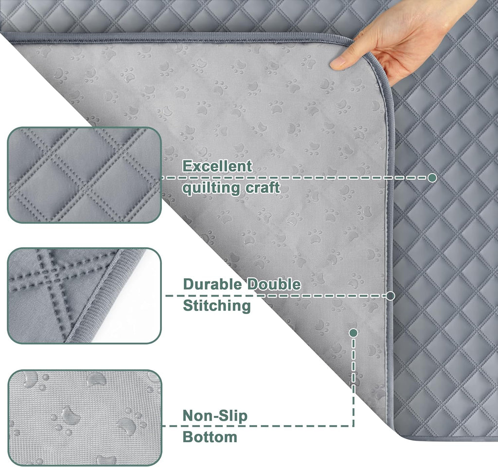 Non-slip waterproof backing of Eterish pet training pad