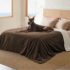 Bedsure Waterproof Dog Blankets for Small Dogs - Small Cat Blanket Washable for Couch Protection, Sherpa Fleece Puppy Blanket, Soft Plush Reversible Throw Furniture Protector, 25"X35", Grey - Image 13