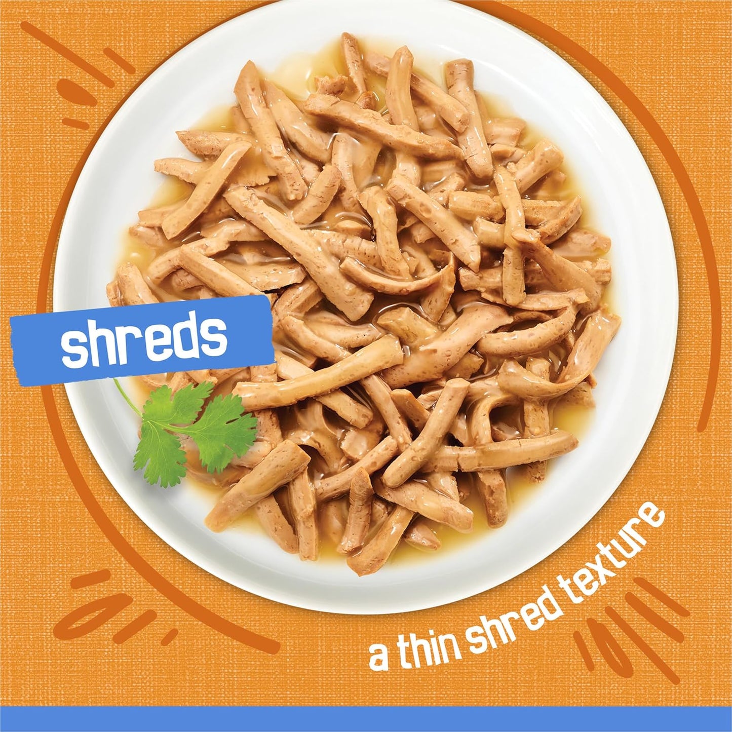 Purina Friskies Shreds With Chicken 5.5 Ounce Can
