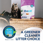 kocat Less Mess Low Tracking Wood Clumping Cat Litter Mini- Pellets, Unscented, 21.5 pounds - Natural Ingredients, Stops Odor, Clumps Solid, 99% Dust Free, Great for Long-Hair Breeds - Image 11