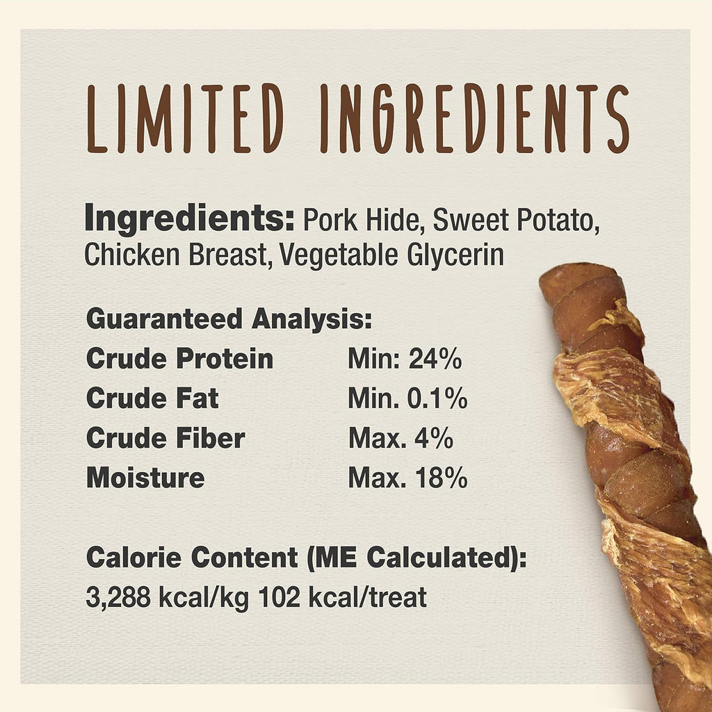 Cadet Gourmet premium limited ingredient pet treats pack of 6 sticks