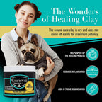 Vet-approved skin care clay for livestock and pets