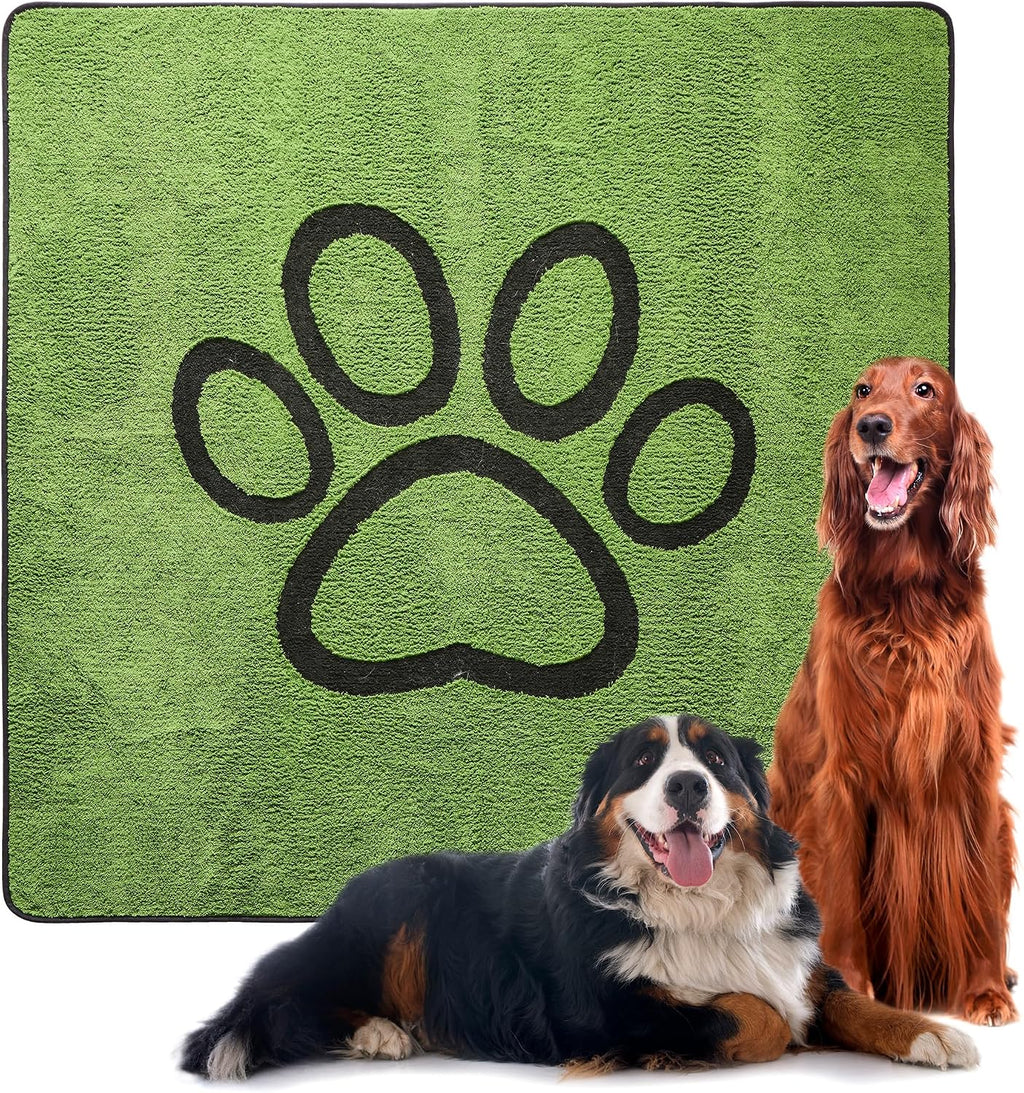 Qeils Reusable Dog Pee Pads, 2 Pack Super Absorbent & Leakproof Washable Puppy Pads with Soft Green Top Layer, for Potty Training, Crates, Couch, Car Seats & Pet Beds, 18"x24" - Image 9