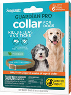 Sergeant's Guardian Pro collar for dogs 12 weeks and older