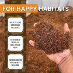 Reptichip reptile bedding bag packaging details