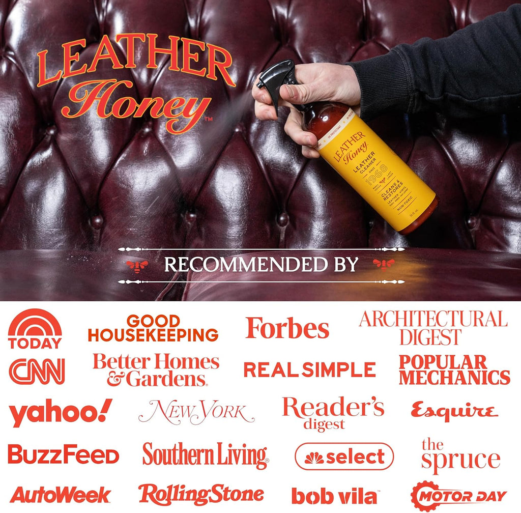 Leather Honey Combo Wipes with 16oz Spray Cleaner - Image 9