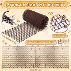 Sanwuta cat deterrent mat showing flexible plastic spikes close up