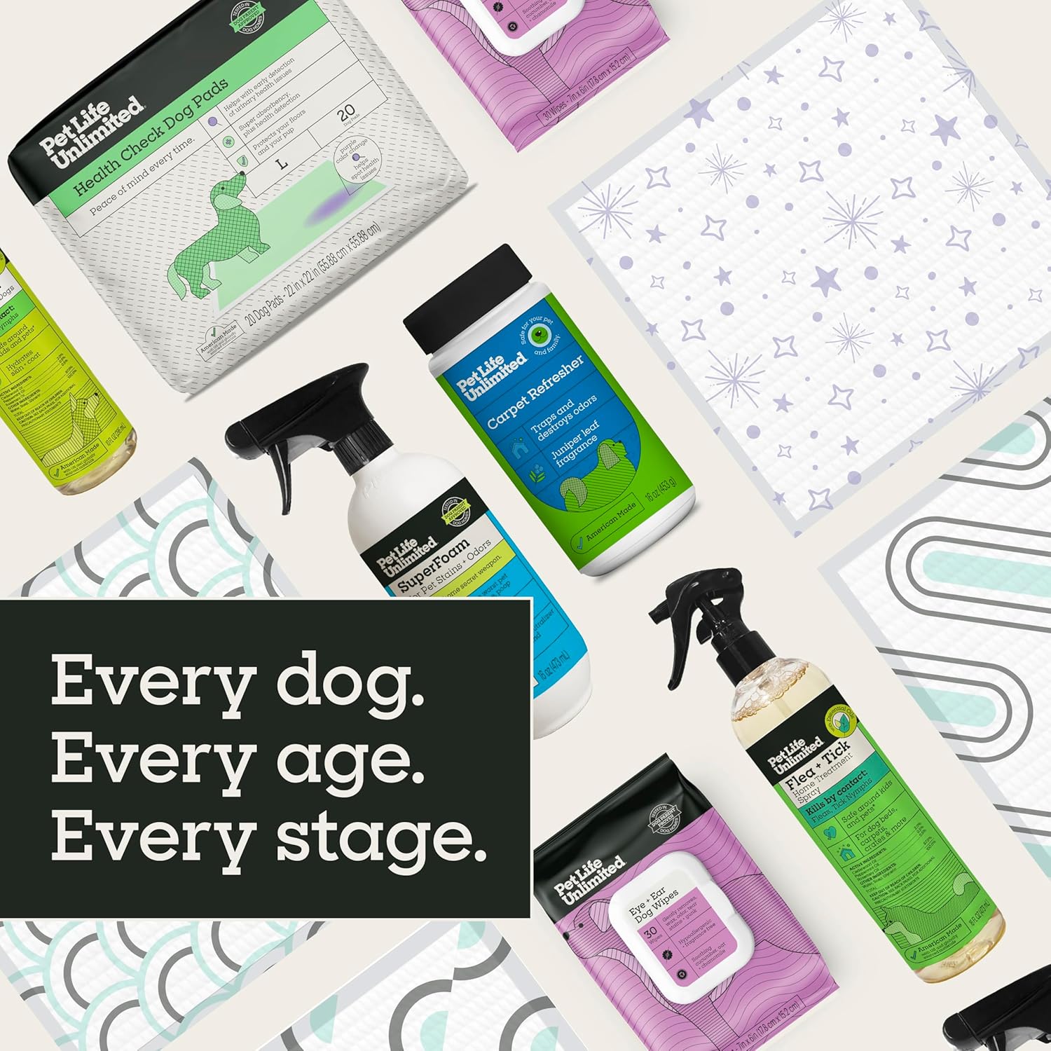 Pet Life Unlimited flea and tick treatment for home and pet