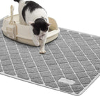 Niubya Premium Cat Litter Mat, Litter Box Mat with Non-Slip and Waterproof Backing, Litter Trapping Mat Soft on Kitty Paws and Easy to Clean, Cat Mat Traps Litter from Box - Image 10