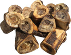 Full lifestyle display of the imported grass fed beef marrow treats for Indian pet owners.
