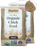 Mile Four Organic Chicken Feed - Starter Chick Mash, Non-GMO, USA Grown, 21% Protein, Corn-Free, Soy-Free, Non-Medicated Chick Feed, 2 lb Sample - Image 11