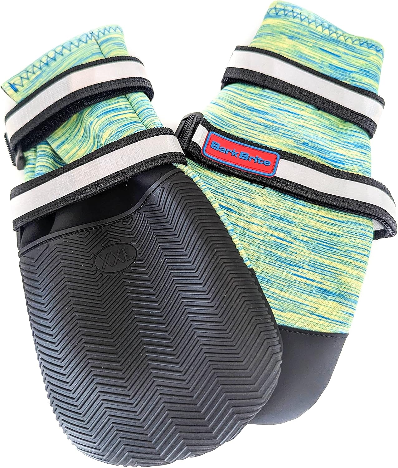 All Weather Neoprene Paw Protector Dog Boots with Reflective Straps in 5 Sizes! (XXL (4.5x4.5 in.)) - Image 11