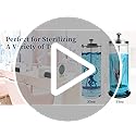 Soiiw 1250ml disinfectant container for spa implements