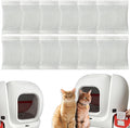 PurifyLogix activated charcoal filters refills front view for automatic cat litter box pet odor control.