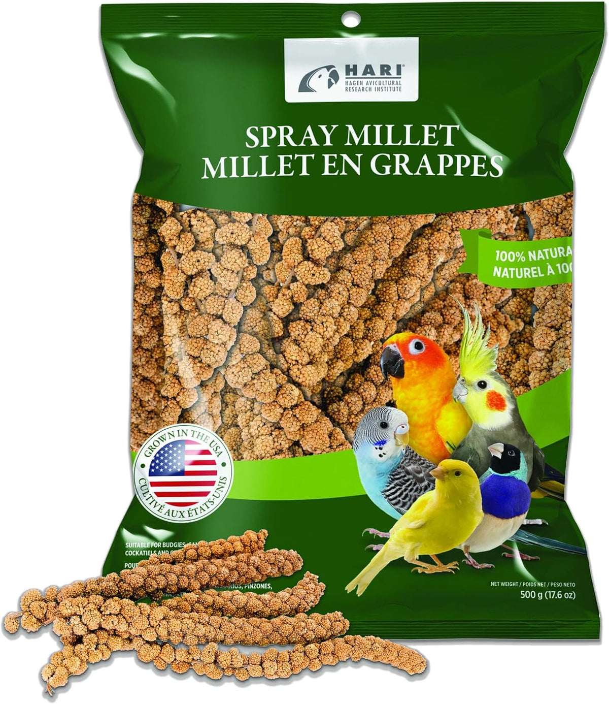 Living World - Millet Spray for Birds, 3.5 Oz - Premium Treat for Budgies, Canaries, Finches, Cockatiels and Other Pet Birds - Image 9