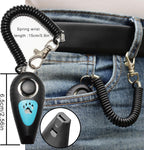 HoAoOo animal obedience whistle clicker combo package for professional pet training