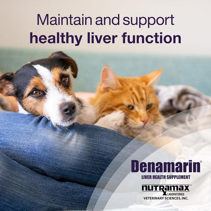 Coated Denamarin tablets for pet liver health