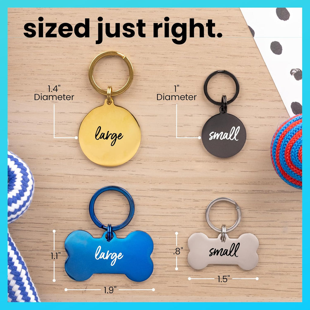 ExcelMark authentic imported USA custom pet identification accessory for safety