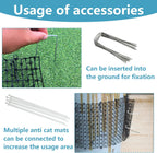 Kokmeya pet repellent mat set with zip ties