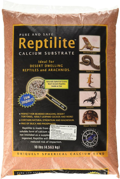 Authentic Carib Sea Reptilite packaging for desert reptiles