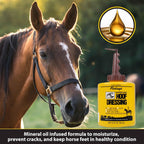 Fiebing's Improved Hoof Dressing with built-in applicator brush shown clearly