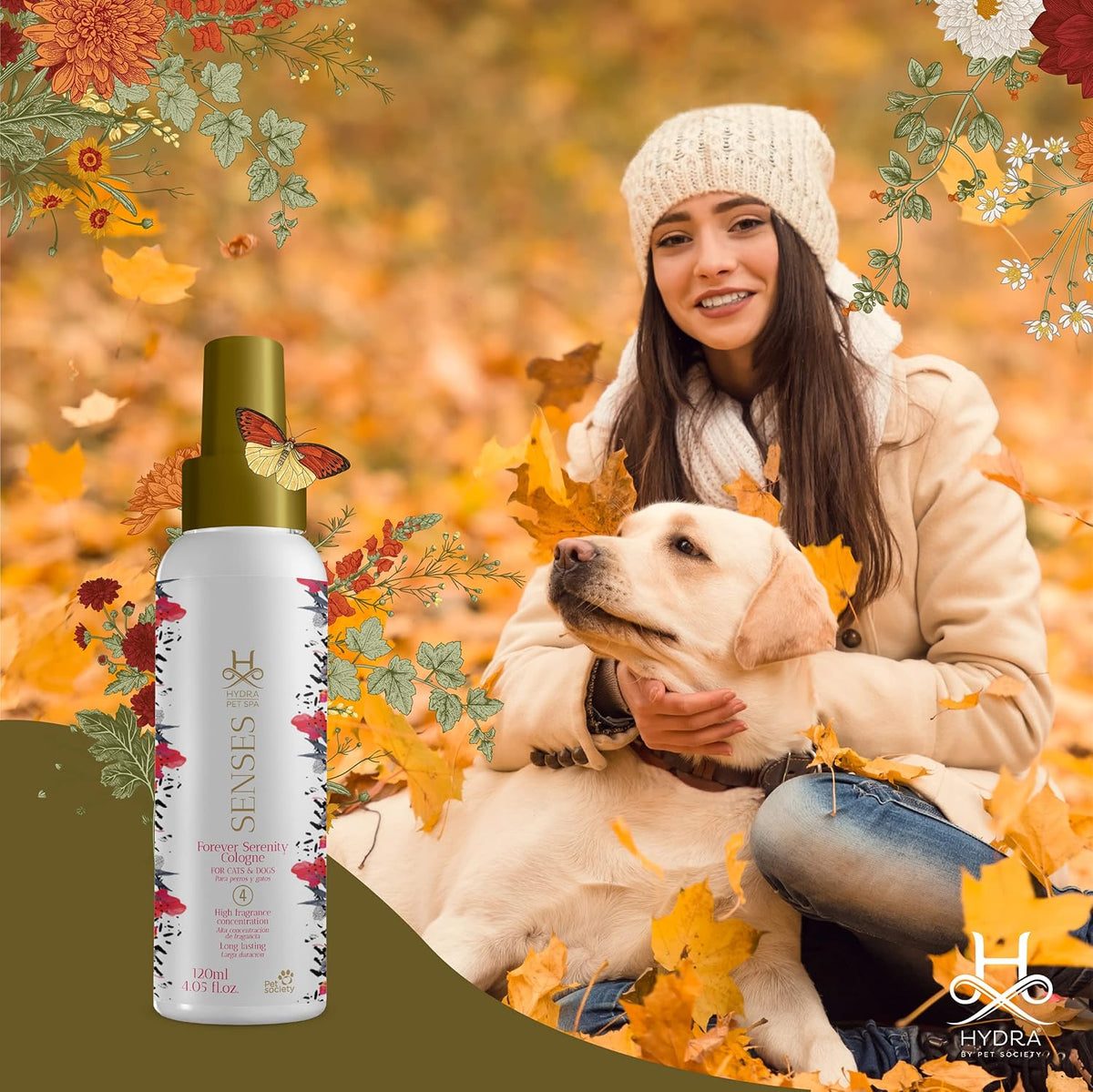 Hydra Groomers Senses Serenity luxury professional pet fragrance