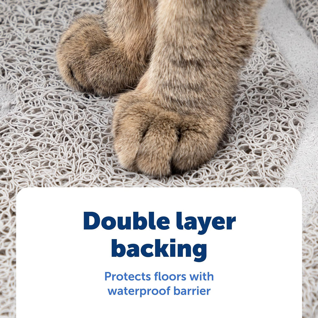 PetSafe cat litter trapping mat close up showing deep grooves