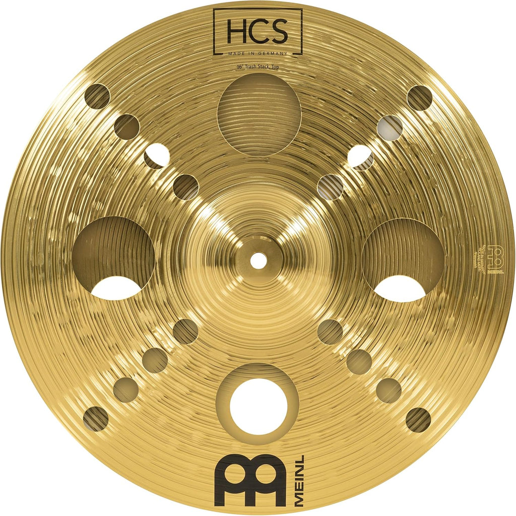 Meinl 12" Trash Stack Cymbal Pair with Holes - HCS Traditional Finish Brass for Drum Set, Made In Germany, 2-YEAR WARRANTY (HCS12TRS) - Image 13