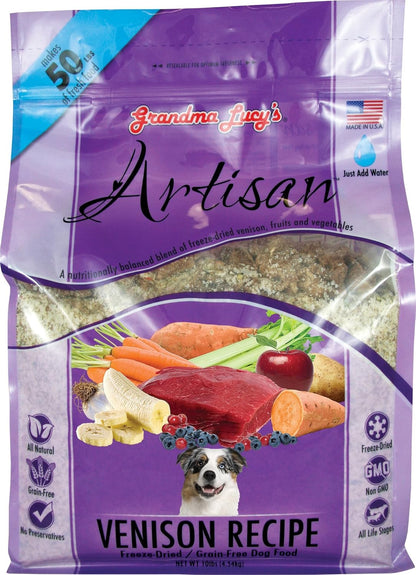 Grandma Lucy's Artisan Pre-Mix Dog Food, Grain Free and Freeze-Dried - 3Lb Bag - Image 12