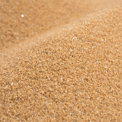 Close up texture of Sandtastik mocha latte coarse sand