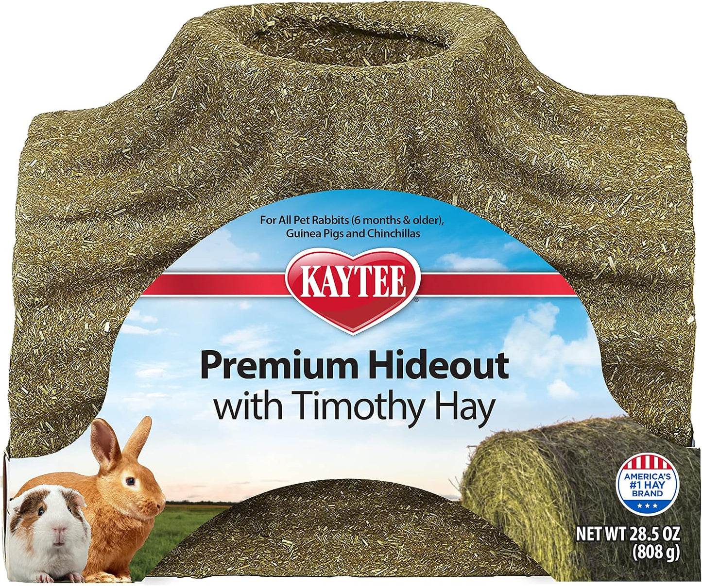 Kaytee Premium Timothy Treat Hideout large front view packaging