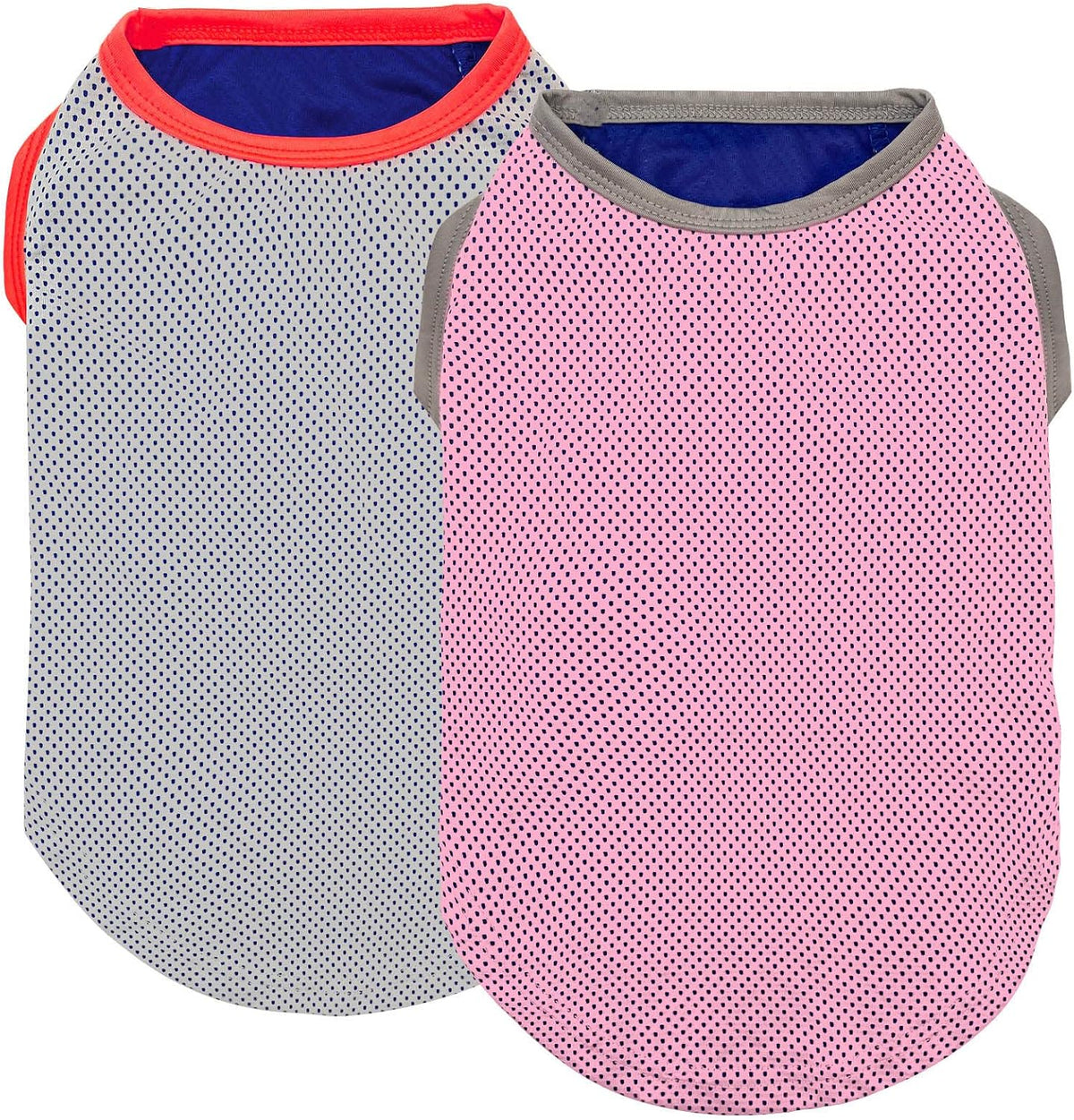 KYEESE 2Pack Dog Cooling Shirt, Breathable Dog Shirt for Small Dogs, Sun Protection Dogs Cooling Vest Tank Top, Lightweight Soft Sleeveless Summer Pet Clothes, Polar Bear+Ice, M - Image 11