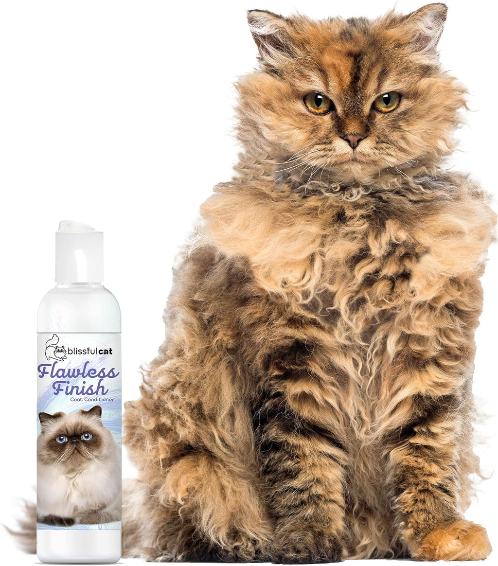 The Blissful Dog Flawless Finish Cat Conditioner side profile packaging