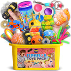 FunKidz 24 piece sensory fidget toys pack in portable box
