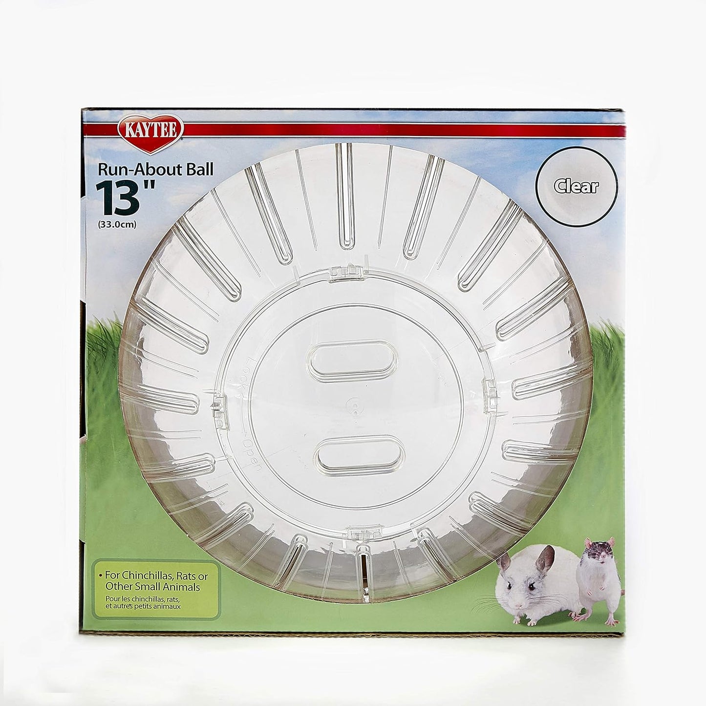 Kaytee 5" Clear Run-About Exercise Ball For Pet Dwarf Hamsters & Mice - Image 12