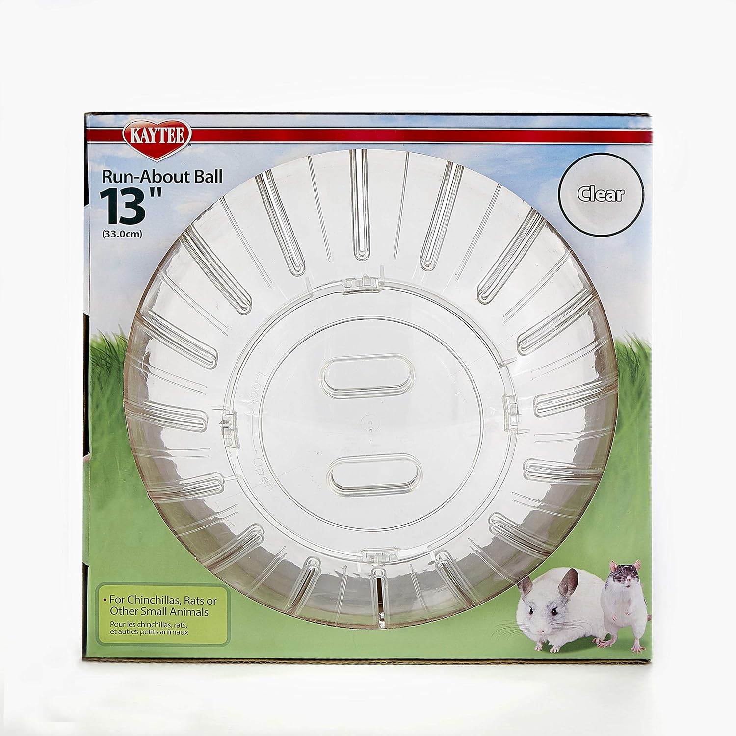 Kaytee 5" Clear Run-About Exercise Ball For Pet Dwarf Hamsters & Mice - Image 12