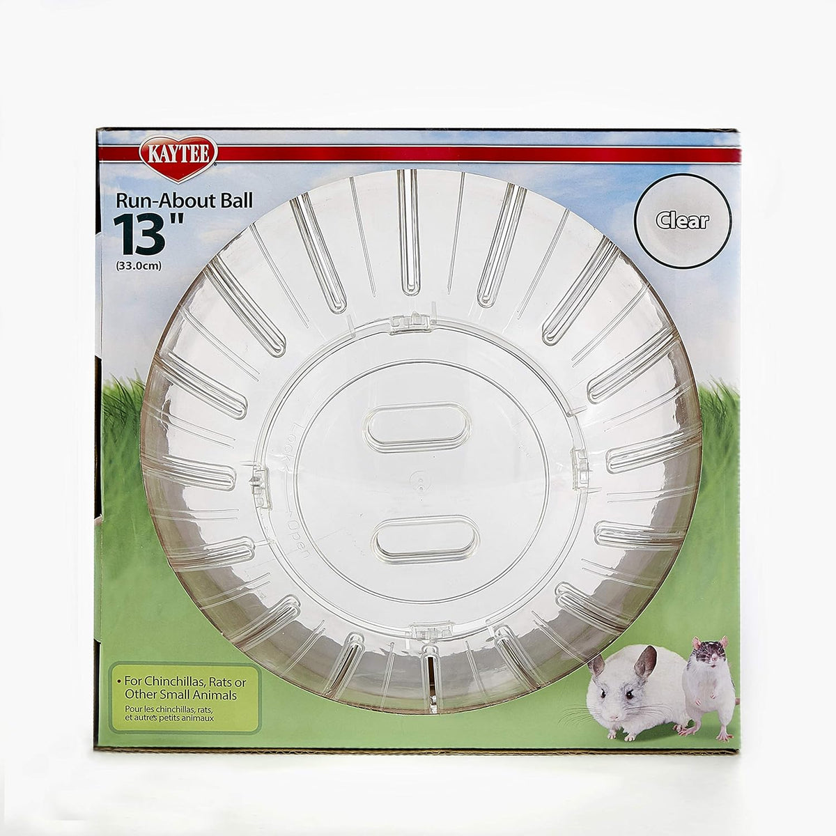 Kaytee 5" Clear Run-About Exercise Ball For Pet Dwarf Hamsters & Mice - Image 12
