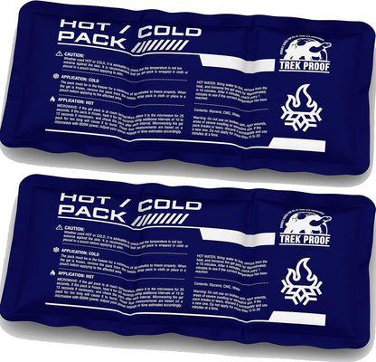 TrekProof flexible reusable gel ice pack front view