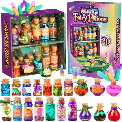 Alritz Fairy Potions Kit front box view with magic bottles