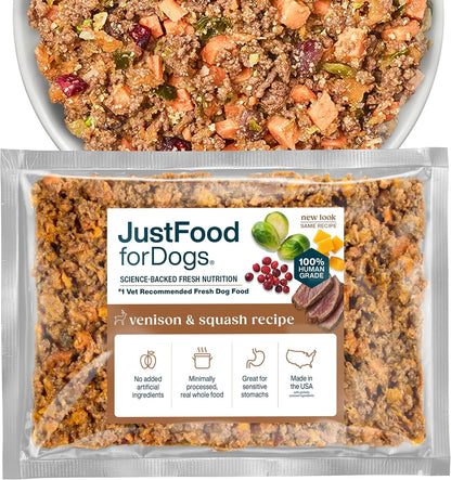 JustFoodForDogs Frozen Fresh Dog Food, Complete Meal or Topper, Chicken & Rice Human Grade Recipe, 18 oz (Pack of 7) - Image 13