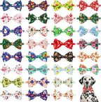 30 PCS 4th of July Dog Bow Ties Bulk for Small Medium Large Dogs Patriotic Dogs Bowties with Adjustable Ties Independence Day Bow Ties Party Grooming L - Image 15