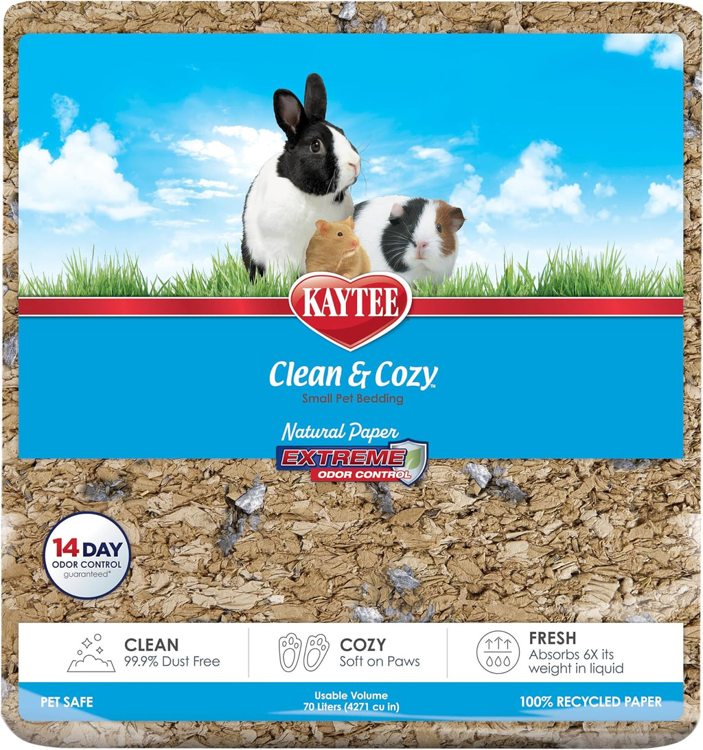 Kaytee Clean & Cozy Extreme Odor Control Bedding, Made for Small Animals, 40 Liters - Image 13